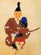 Japan: Tokugawa Ieyasu (1543-1616) after his defeat at Mikatagahara by the forces of Takeda Shingen, 6 January 1573